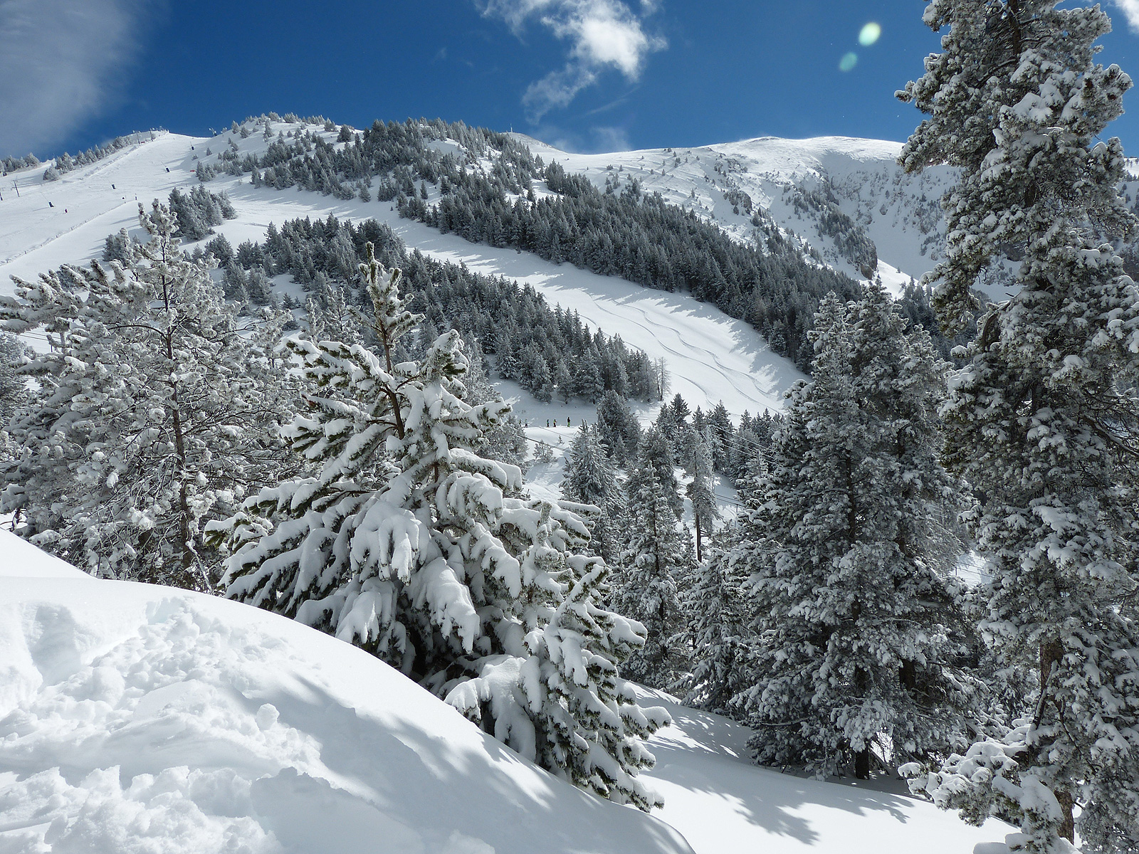 Masella, Spain in winter