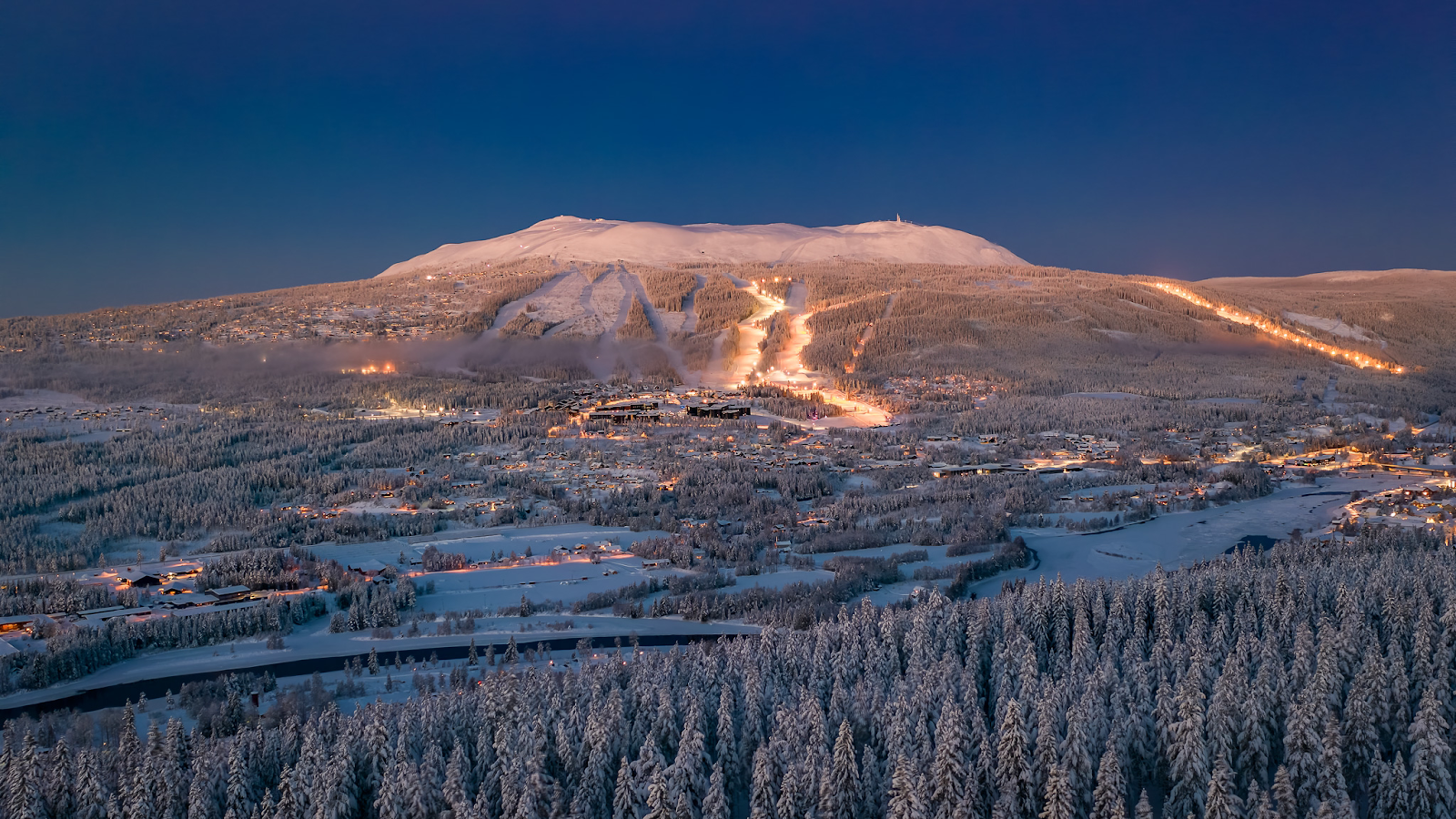 Trysil, Norway in winter