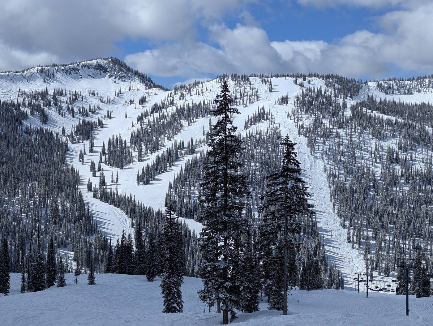 Whitewater, Canada in winter